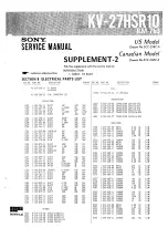 Предварительный просмотр 56 страницы Sony Trinitron KV-27HSR10 Service Manual