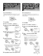 Предварительный просмотр 23 страницы Sony Trinitron KV-27S20 Operating Instructions Manual