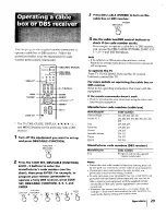 Предварительный просмотр 29 страницы Sony Trinitron KV-27S20 Operating Instructions Manual