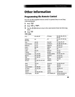 Предварительный просмотр 35 страницы Sony Trinitron KV-27S42 Operating Instructions Manual