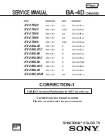 Предварительный просмотр 60 страницы Sony Trinitron KV-27S42 Service Manual