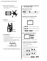 Предварительный просмотр 16 страницы Sony Trinitron KV-27V42 Service Manual