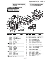 Предварительный просмотр 31 страницы Sony Trinitron KV-27V42 Service Manual