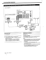 Предварительный просмотр 14 страницы Sony Trinitron KV-27XBR26 Manual