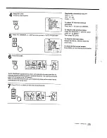 Предварительный просмотр 25 страницы Sony Trinitron KV-27XBR26 Manual