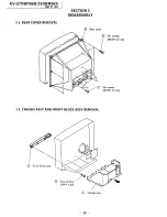 Предварительный просмотр 38 страницы Sony Trinitron KV-27XBR96S Service Manual