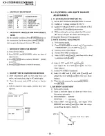 Предварительный просмотр 50 страницы Sony Trinitron KV-27XBR96S Service Manual