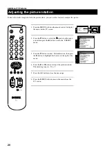 Предварительный просмотр 22 страницы Sony Trinitron KV-28DS20U Instruction Manual