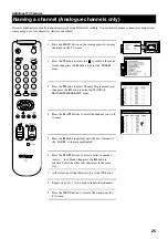 Предварительный просмотр 27 страницы Sony Trinitron KV-28DS20U Instruction Manual