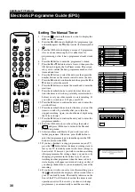 Предварительный просмотр 32 страницы Sony Trinitron KV-28DS20U Instruction Manual