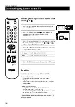 Предварительный просмотр 34 страницы Sony Trinitron KV-28DS20U Instruction Manual