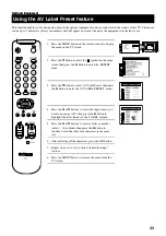 Предварительный просмотр 35 страницы Sony Trinitron KV-28DS20U Instruction Manual