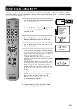 Preview for 27 page of Sony Trinitron KV-28DX30U Operating Instructions Manual