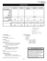 Предварительный просмотр 4 страницы Sony TRINITRON KV-29FS100 Service Manual