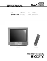 Sony TRINITRON KV-29FS12K Service Manual preview