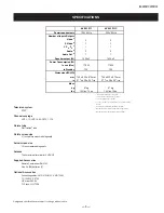 Предварительный просмотр 3 страницы Sony Trinitron KV-29FS13 Service Manual