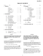 Preview for 5 page of Sony TRINITRON KV-29FX11A Service Manual