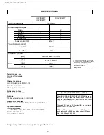 Preview for 2 page of Sony TRINITRON KV-29SL40T Service Manual