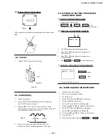 Предварительный просмотр 27 страницы Sony TRINITRON KV-29SL40T Service Manual