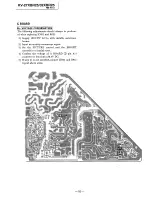 Предварительный просмотр 52 страницы Sony Trinitron KV-32XBR25 Service Manual