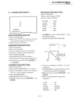 Предварительный просмотр 57 страницы Sony Trinitron KV-32XBR25 Service Manual