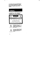 Preview for 2 page of Sony Trinitron KV-8AD10 Operating Instructions Manual