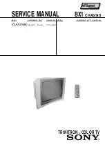 Предварительный просмотр 3 страницы Sony TRINITRON KV-AR21M50 Service Manual