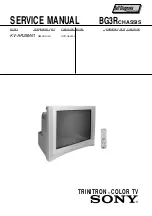 Предварительный просмотр 3 страницы Sony Trinitron KV-AR25M61 Service Manual