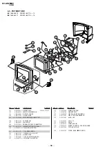 Предварительный просмотр 61 страницы Sony Trinitron KV-AR25M61 Service Manual