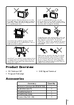 Preview for 3 page of Sony Trinitron KV-AR29 Operating Instructions Manual