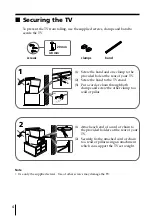 Preview for 4 page of Sony Trinitron KV-AR29 Operating Instructions Manual