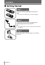 Preview for 6 page of Sony Trinitron KV-AR29 Operating Instructions Manual