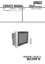 Предварительный просмотр 3 страницы Sony TRINITRON KV-AR29M90 Service Manual