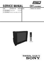 Предварительный просмотр 2 страницы Sony TRINITRON KV-DA29M81 Service Manual