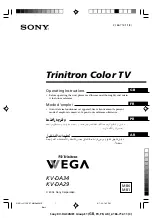 Предварительный просмотр 130 страницы Sony TRINITRON KV-DA29M81 Service Manual