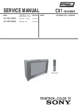 Предварительный просмотр 2 страницы Sony TRINITRON KV-DA322M64 Service Manual