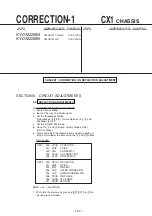 Предварительный просмотр 141 страницы Sony TRINITRON KV-DA322M64 Service Manual