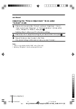 Предварительный просмотр 167 страницы Sony TRINITRON KV-DA322M64 Service Manual