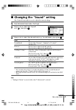 Предварительный просмотр 168 страницы Sony TRINITRON KV-DA322M64 Service Manual