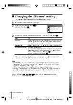 Предварительный просмотр 204 страницы Sony TRINITRON KV-DA322M64 Service Manual