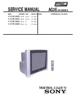 Предварительный просмотр 2 страницы Sony TRINITRON KV-DR29M39 Service Manual