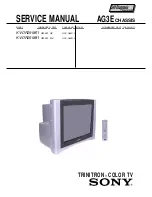 Предварительный просмотр 2 страницы Sony TRINITRON KV-DR29M61 Service Manual