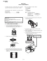 Предварительный просмотр 11 страницы Sony TRINITRON KV-DZ29M50 Service Manual