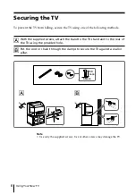 Предварительный просмотр 8 страницы Sony Trinitron KV-EF29 Operating Instructions Manual