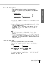 Предварительный просмотр 11 страницы Sony Trinitron KV-EF29 Operating Instructions Manual