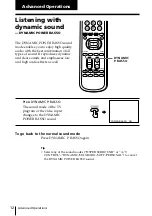 Предварительный просмотр 12 страницы Sony Trinitron KV-EF29 Operating Instructions Manual