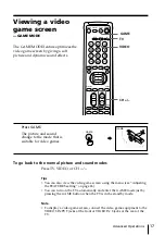 Предварительный просмотр 17 страницы Sony Trinitron KV-EF29 Operating Instructions Manual