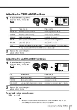 Предварительный просмотр 23 страницы Sony Trinitron KV-EF29 Operating Instructions Manual