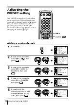 Предварительный просмотр 28 страницы Sony Trinitron KV-EF29 Operating Instructions Manual