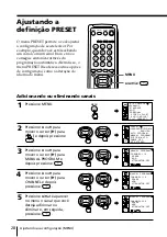 Предварительный просмотр 100 страницы Sony Trinitron KV-EF29 Operating Instructions Manual